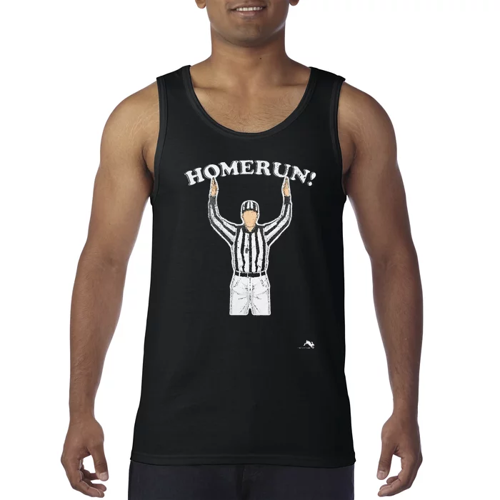 Funny Homerun Baseball Football Tank Top