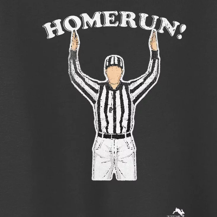 Funny Homerun Baseball Football Toddler T-Shirt