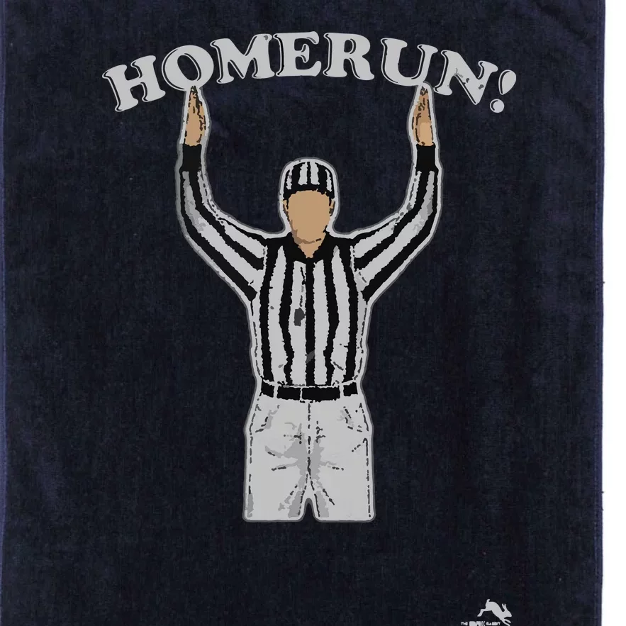 Funny HomeRun Baseball Football Platinum Collection Golf Towel