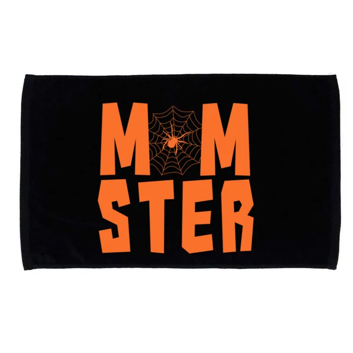 Funny Halloween Costume Idea For Sarcastic Mom Momster Gift Microfiber Hand Towel