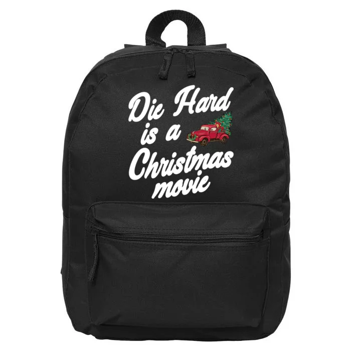 Funny Hard Christmas Movie 16 in Basic Backpack