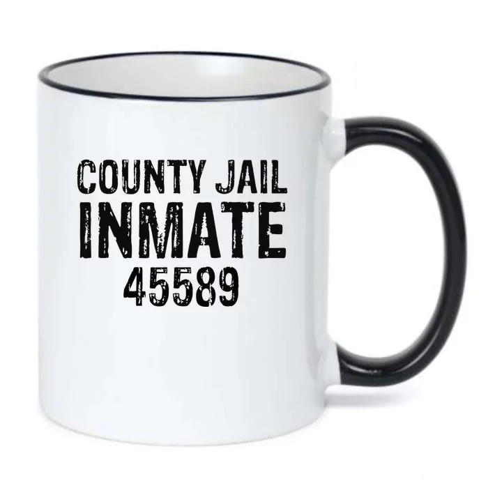 funyn Halloween County Jail Inmate Prisoner Costume Party Black Color Changing Mug