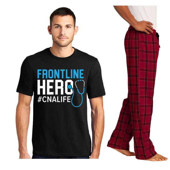 Frontline Hero Cna Life Certified Nursing Assistant Meaningful Gift Pajama Set