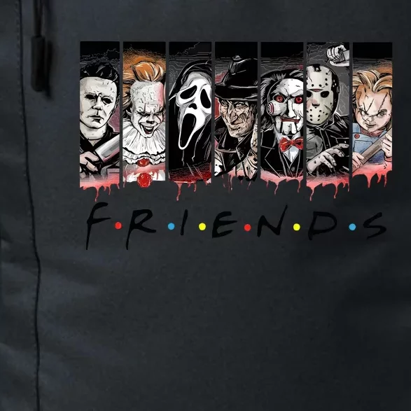 Friends Horror Characters Halloween Squad Team Daily Commute Backpack