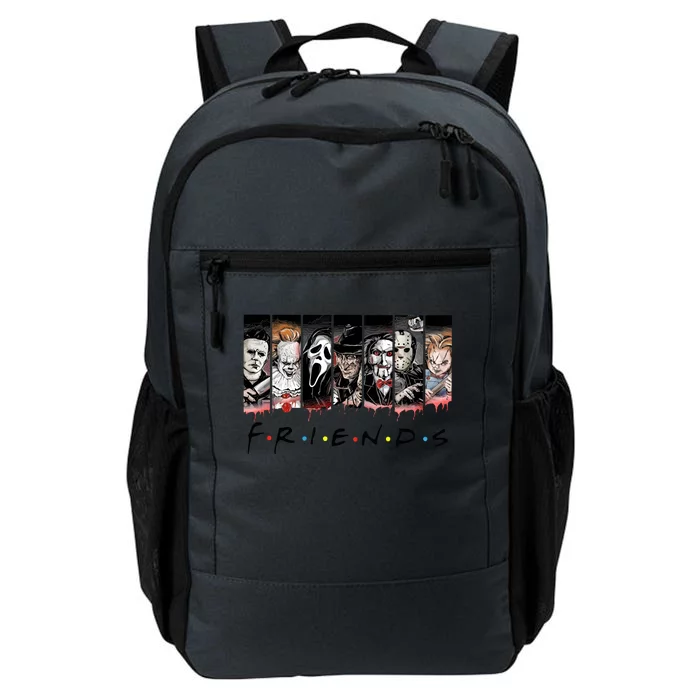 Friends Horror Characters Halloween Squad Team Daily Commute Backpack