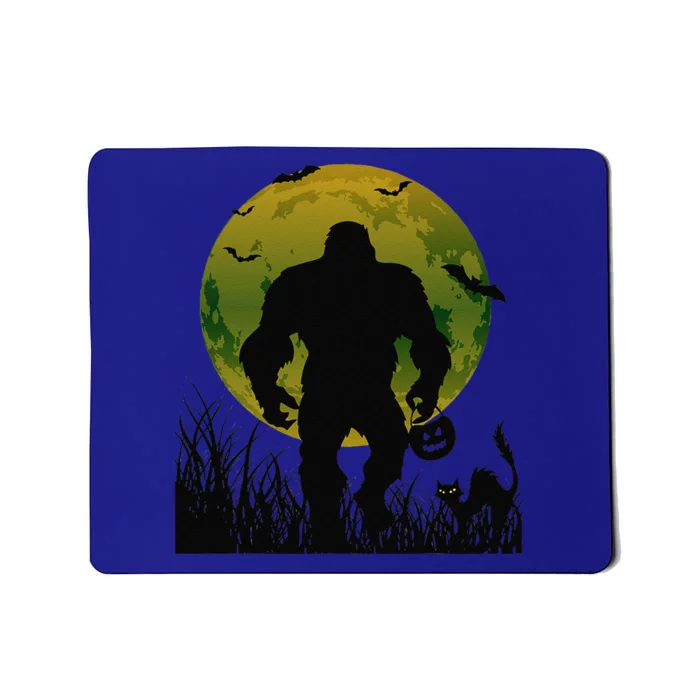 Funny Halloween Costume Sasquatch Bigfoot Halloween Mousepad