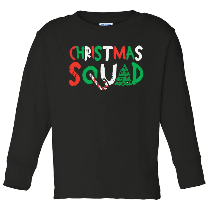 Festive Holiday Crew Festive Season Gathering Toddler Long Sleeve Shirt