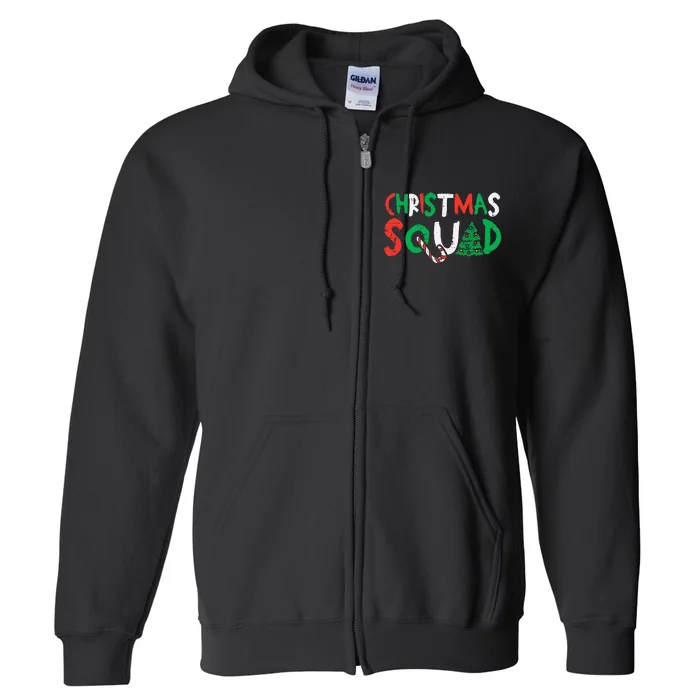 Festive Holiday Crew Festive Season Gathering Full Zip Hoodie