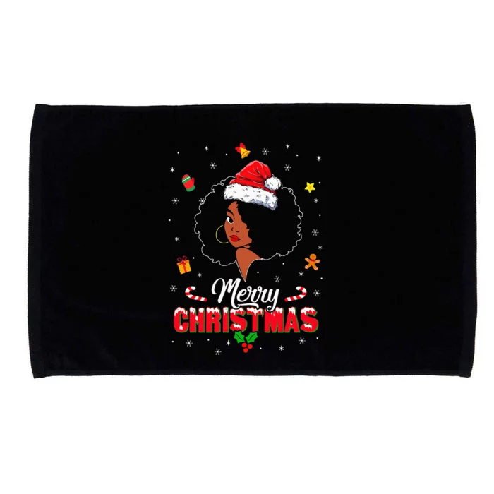 Festive Holiday Celebration for African Americans Microfiber Hand Towel