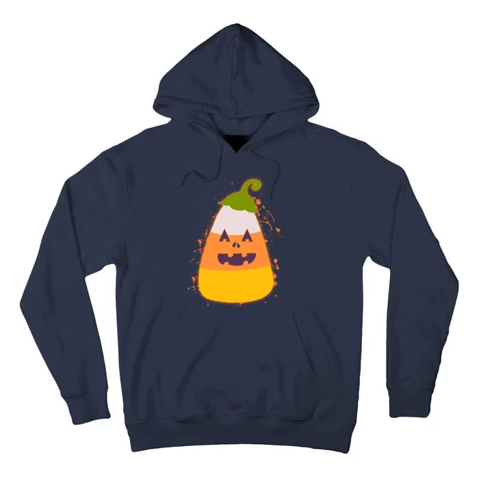 Funny Halloween Candy Corn Pumpkin Tall Hoodie