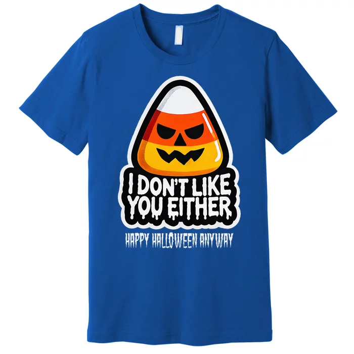 Funny Halloween Candy Corn Premium T-Shirt