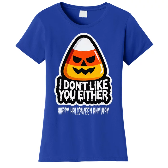 Funny Halloween Candy Corn Women's T-Shirt