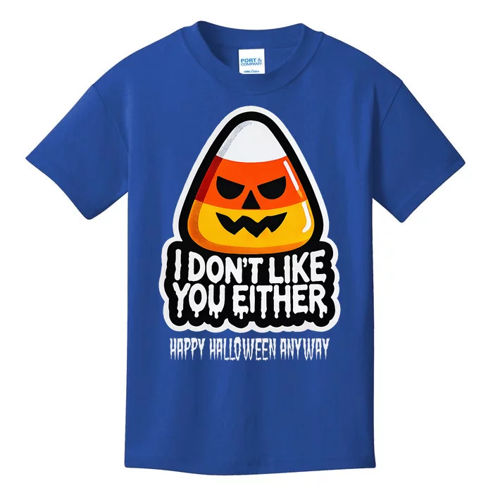 Funny Halloween Candy Corn Kids T-Shirt