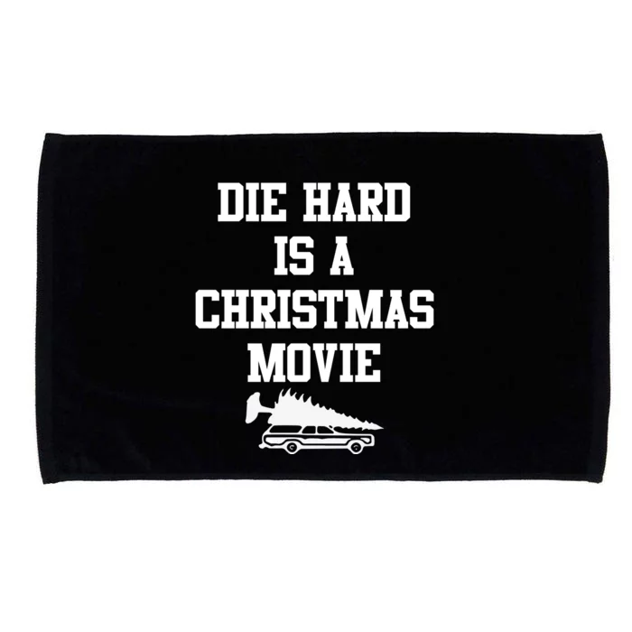 Funny Hard Chrismtas Movie Vintage Retro Microfiber Hand Towel