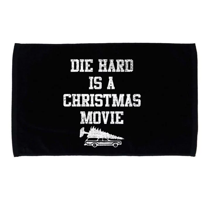 Funny Hard Chrismtas Movie Vintage Retro Microfiber Hand Towel