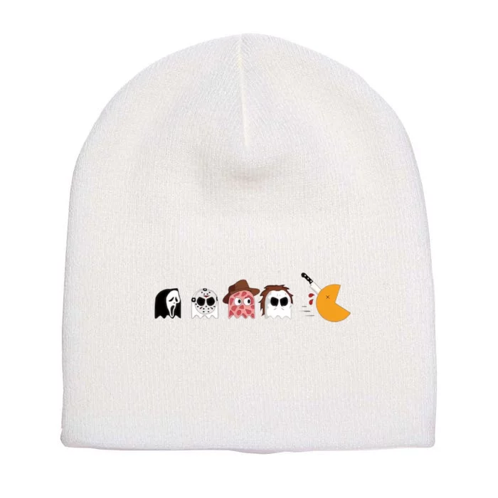 Funny Halloween Character Skeleton Halloween Horror Character Short Acrylic Beanie