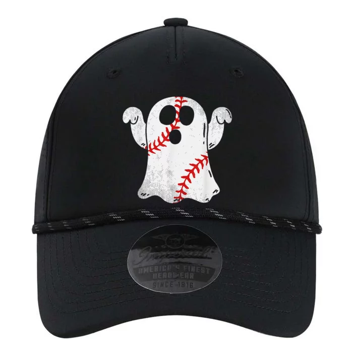 Funny Halloween Costume Baseball Ghost Baseball Lover Performance The Dyno Cap