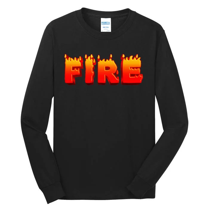 Family Halloween Costumes Fire and Ice Theme Tall Long Sleeve T-Shirt