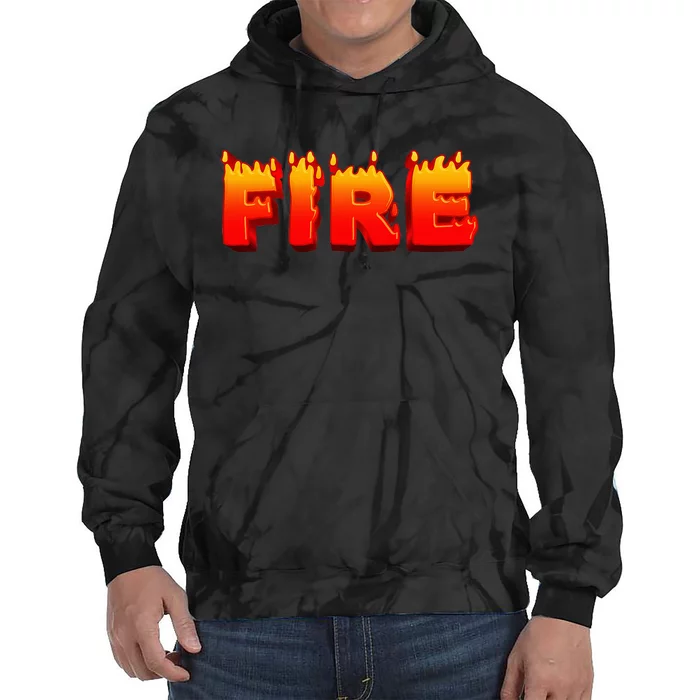 Family Halloween Costumes Fire and Ice Theme Tie Dye Hoodie