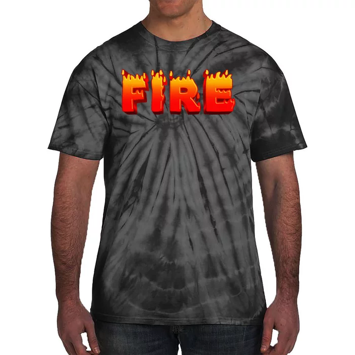 Family Halloween Costumes Fire and Ice Theme Tie-Dye T-Shirt