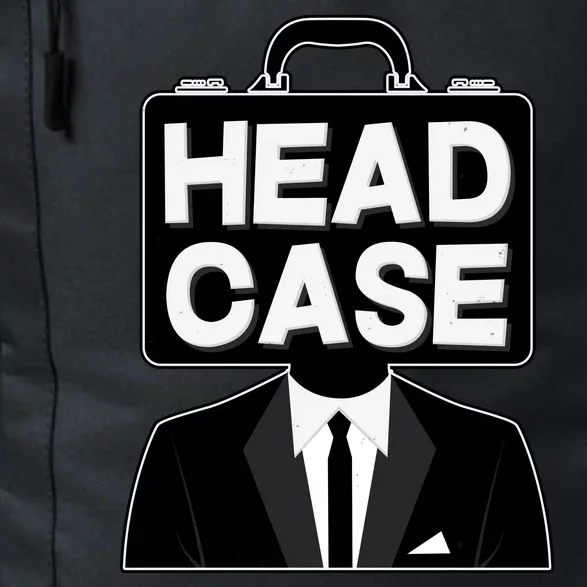 Funny Head Case Man Daily Commute Backpack