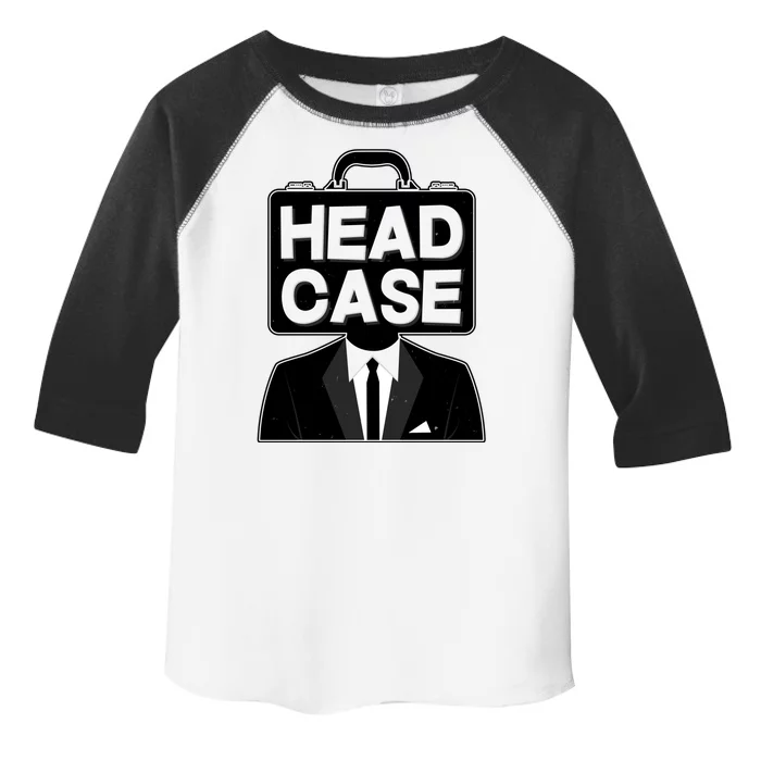 Funny Head Case Man Toddler Fine Jersey T-Shirt