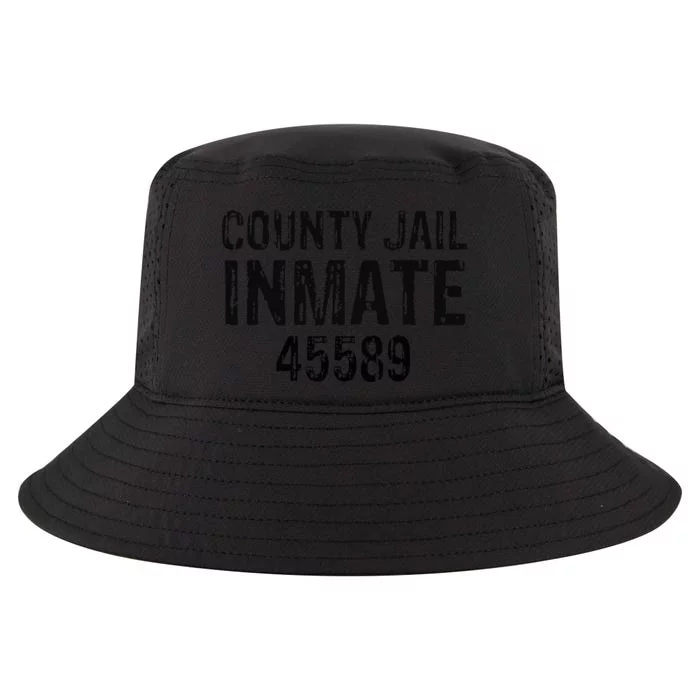 funyn Halloween County Jail Inmate Prisoner Costume Party Cool Comfort Performance Bucket Hat