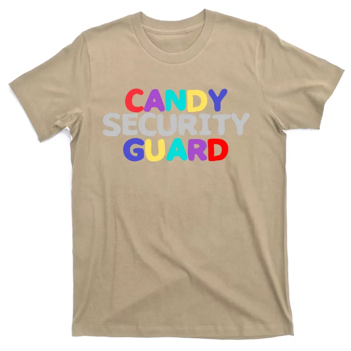 Funny Halloween, Cute Halloween, Candy Security Guard T-Shirt