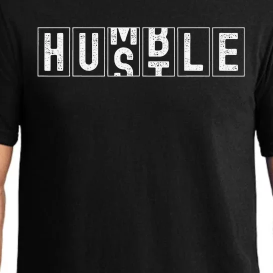 Funny Hustle Cool Humble Odometer Pajama Set