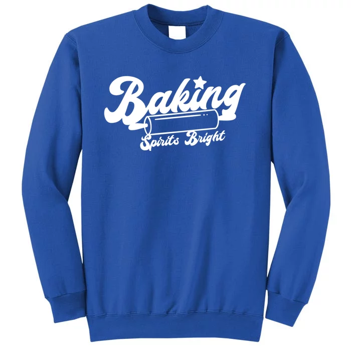 Funny Holiday Christmas Cookie Baking Spirits Bright Gift Sweatshirt