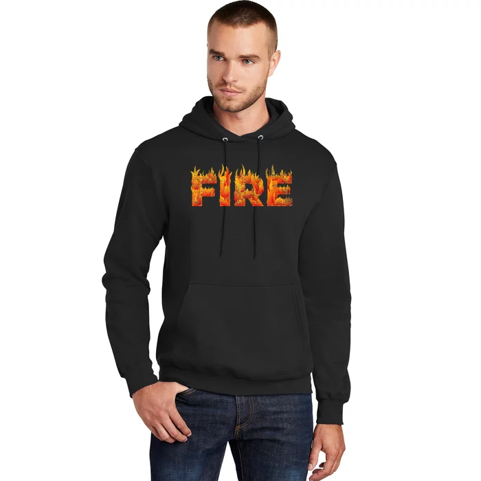 FIRE HALLOWEEN COSTUME FIRE AND ICE MATCHING COUPLES Hoodie