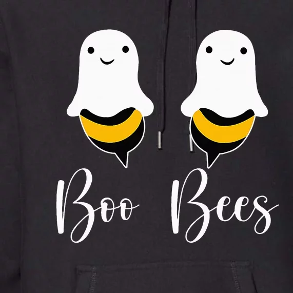 Funny Halloween Costume for Couples Boo Bees Premium Hoodie