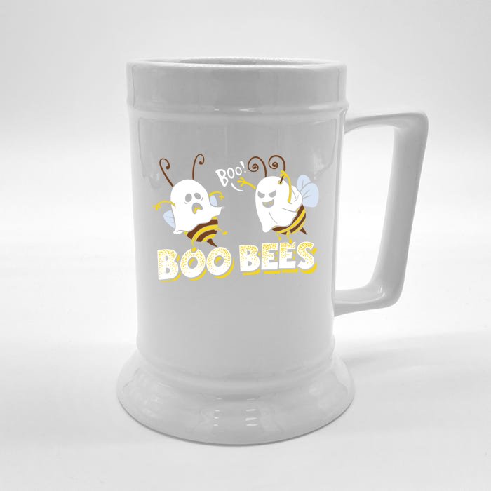 Funny Halloween Costume Boo Bees Party Funny Gift Front & Back Beer Stein