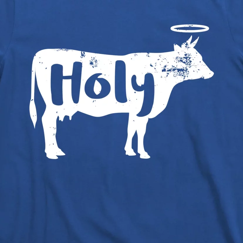 Funny Holy Cow Dairy Farming Gift T-Shirt