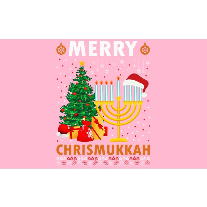 Festive Holiday Celebration Chrismukkah & Hanukkah Gifts Bumper Sticker