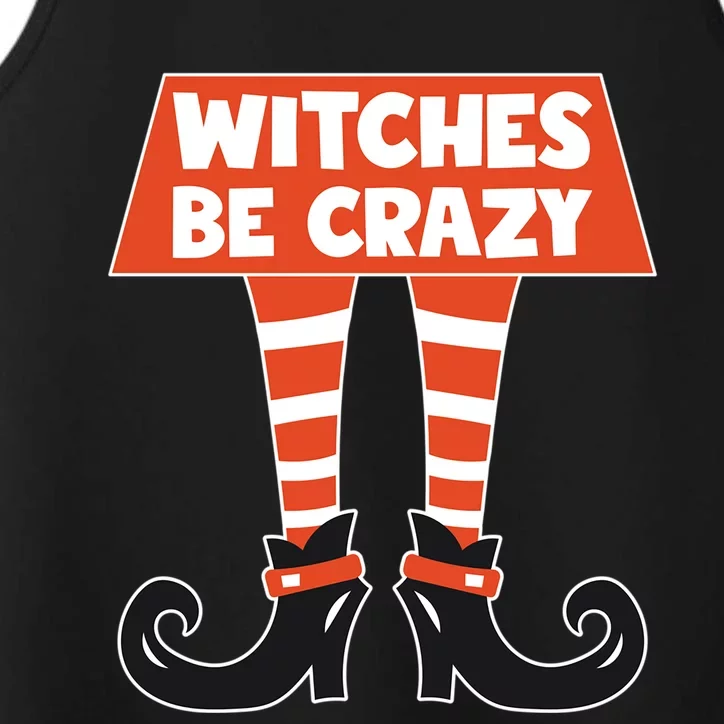 Funny Halloween Costume Witches Be Crazy Witch Halloween Gift Performance Tank