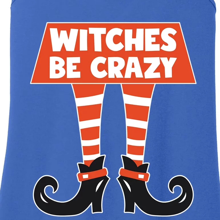 Funny Halloween Costume Witches Be Crazy Witch Halloween Gift Ladies Essential Tank