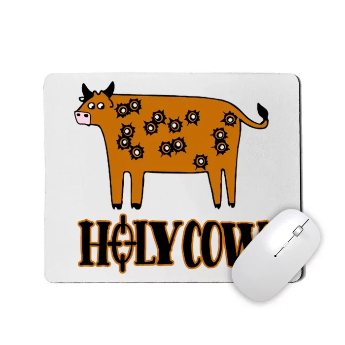 Funny Holy Cow Mousepad