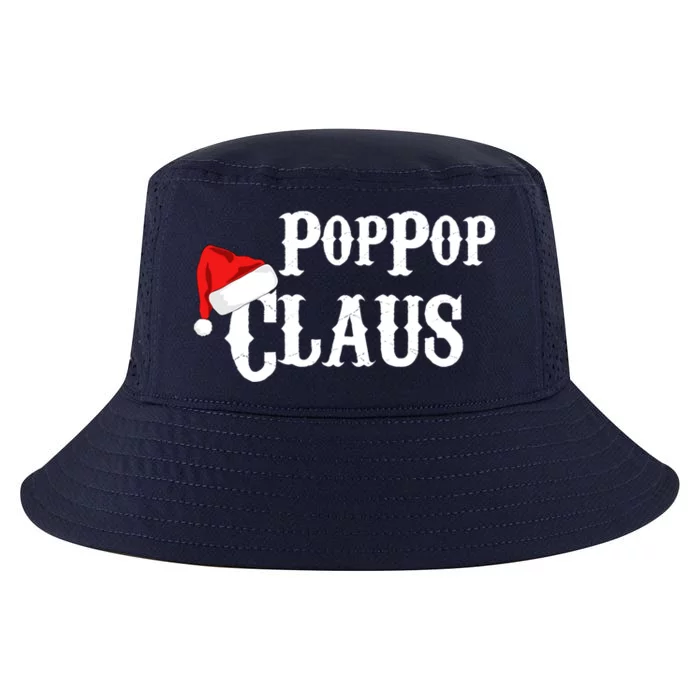 Funny Holiday Christmas Pop Pop Claus Santa Gift Cool Comfort Performance Bucket Hat