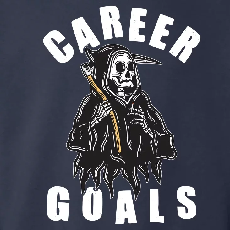 Funny Halloween Career Goals Grim Reaper Toddler Hoodie