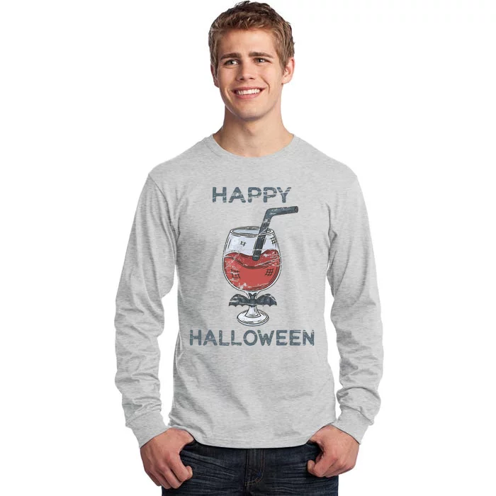 Funny Halloween Costume Party Drinking Tall Long Sleeve T-Shirt