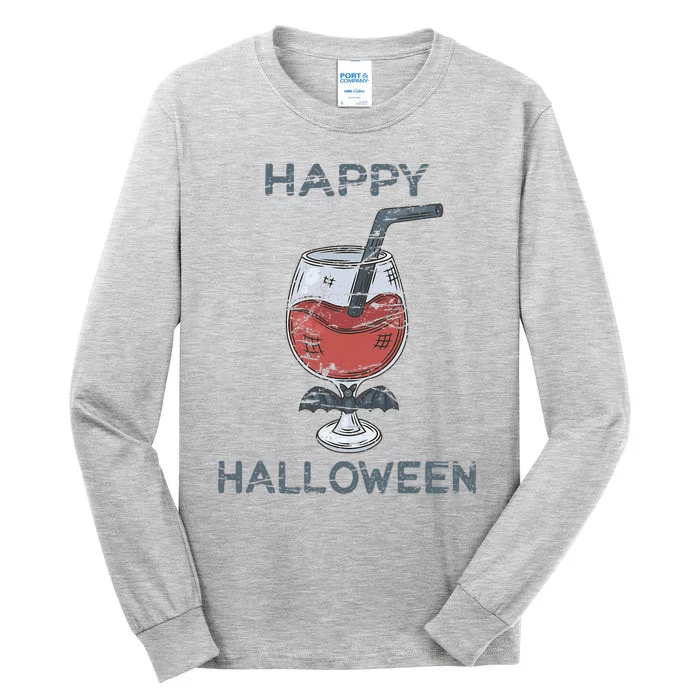 Funny Halloween Costume Party Drinking Tall Long Sleeve T-Shirt