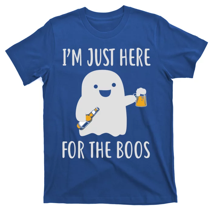 Funny Halloween Costume Im Just Here For The Boos Gift T-Shirt