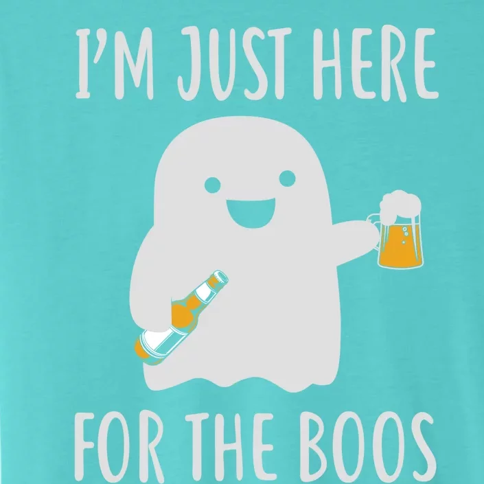 Funny Halloween Costume Im Just Here For The Boos Gift ChromaSoft Performance T-Shirt