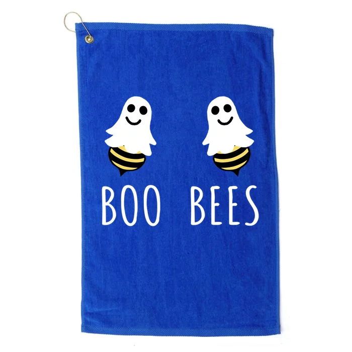 Funny Halloween Costume Boo Bees Gift Cute Gift Platinum Collection Golf Towel