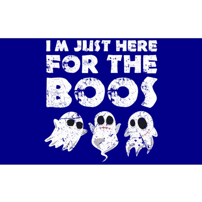 Funny Halloween Cute Gift Im Just Here For The Boos Great Gift Bumper Sticker