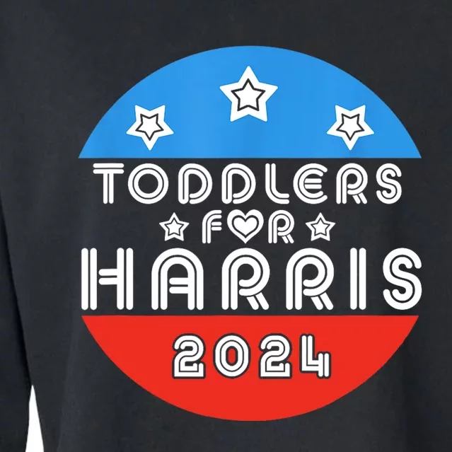 For Harris Cute Love Kamala Harris Cropped Pullover Crew