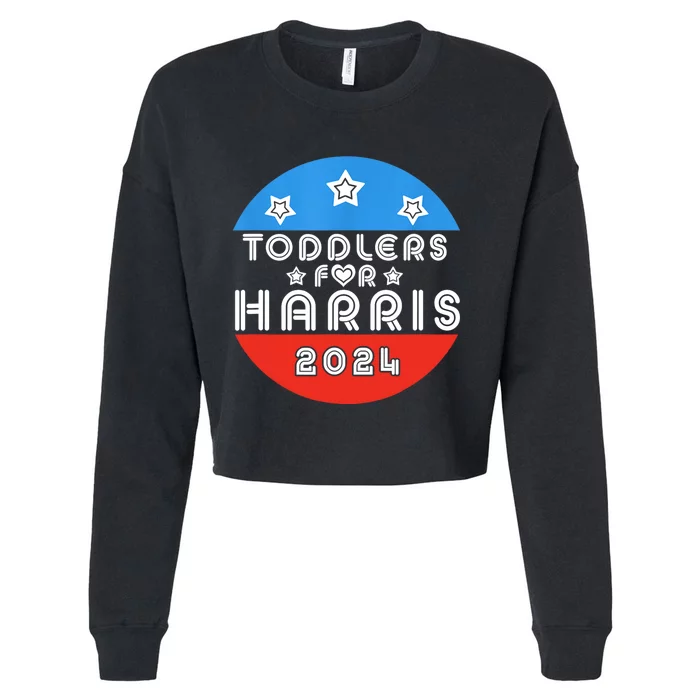 For Harris Cute Love Kamala Harris Cropped Pullover Crew