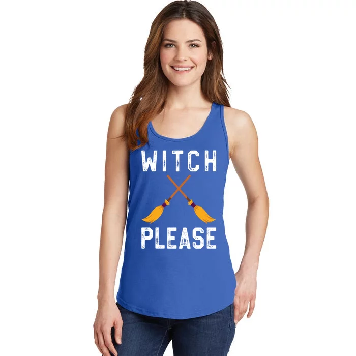 Funny Halloween Costume Gift Witch Please Witch Halloween Gift Ladies Essential Tank