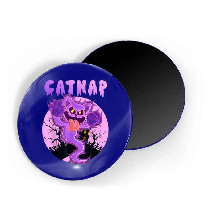 Funny Halloween Critters Ghost Cats Nap Spooky Season Magnet